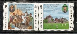 Isle of Man  174-75 MNH 1980 Europa