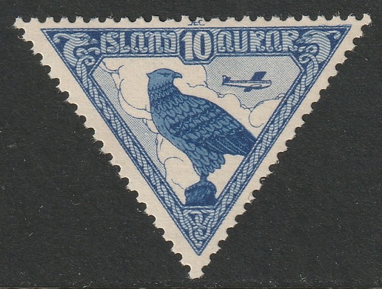 Iceland Sc C3 air mail MLH