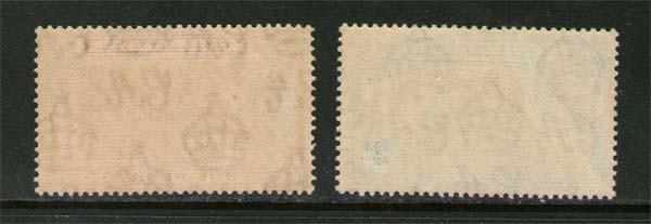 Gibraltar 1938 KGVI Perf.13.5 SG 122a,125 Sc 108b,110b  MH