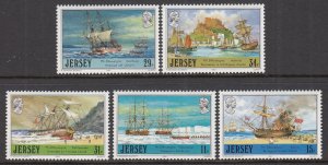 Jersey 426-430 Ships MNH VF