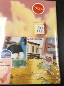 2002 Canada’s Stamps Collection Year Book Full Set “SEALED”