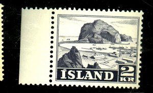 ICELAND 267 MINT FVF OG NH Cat $38