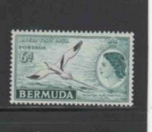 BERMUDA #163 1953 ROYAL VISIT MINT VF NH O.G bb