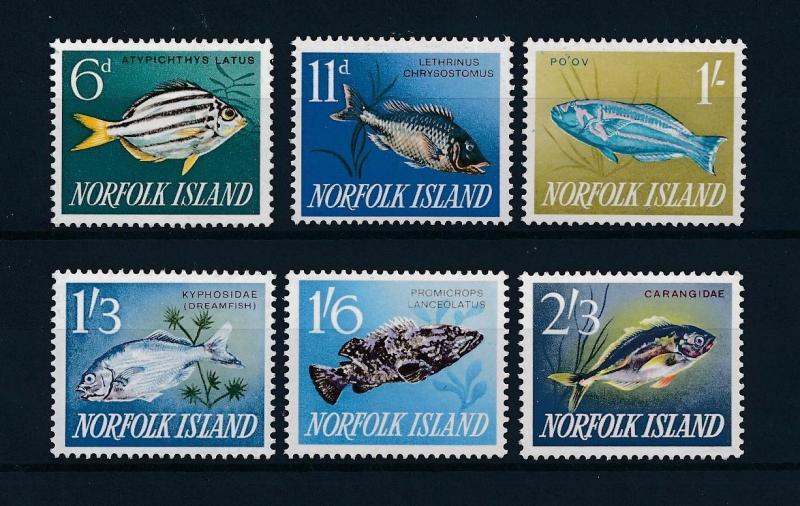 [49270] Norfolk Island 1962 Marine life Fish MNH