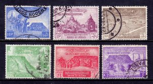 Burma - Scott #153-158 - Used - #158 is CTO - SCV $3.00