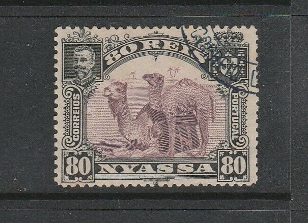 Nyassa 1901 Early Issue Fine Used 80r