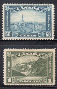 Canada #176 MINT H and #177 MINT H - F-VF +++