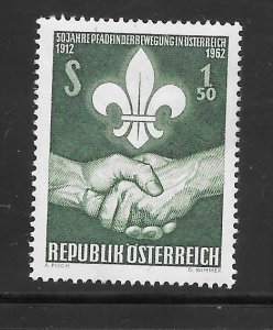 Austria #684 MH Single