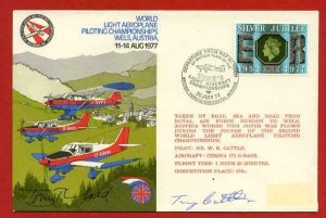 AD33 World Aeroplane Piloting Championships Signed by Tony Theobald