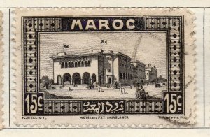 Morocco French Protectorate 1932 Early Issue Fine Used 15c. NW-94108