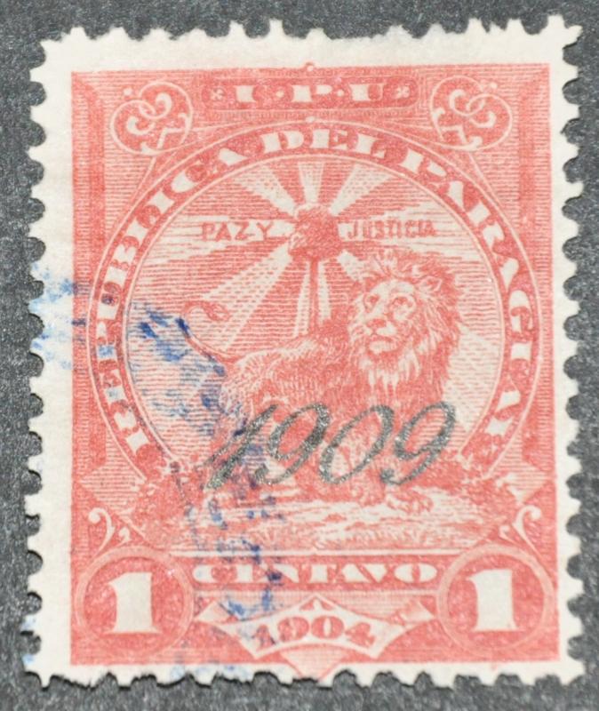 DYNAMITE Stamps: Paraguay Scott #182   USED