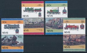 [61325] Nevis 1985 Railway train Eisenbahn  MNH