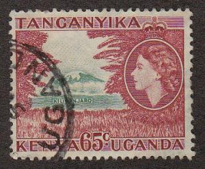 Kenya,Uganda Tanz. Kilimanjaro (Scott #111) Used