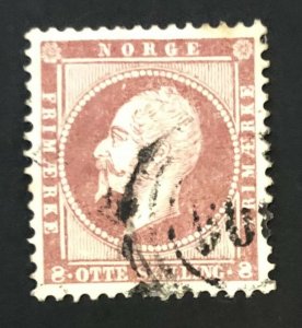 Norway Scott #5 VF Used CV $60 / Price $12 + $1 shipping  