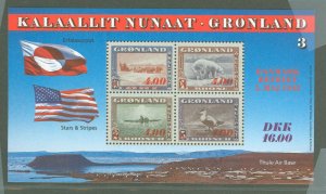 Greenland #295  Souvenir Sheet
