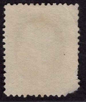 US Stamp #182 1c  Franklin USED SCV $6. Blue Fancy Cancel