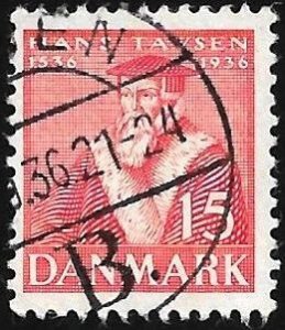 Denmark Scott # 255 Used. All Additional Items Ship Free.