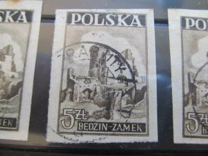 1946 Polen Poland Poland 5z Fine Used Stamp A11P14F38-