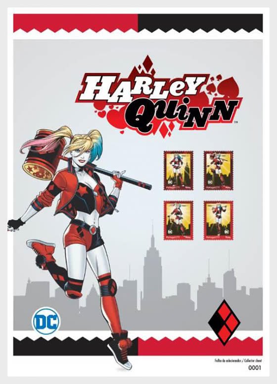 Portugal Stamps - 2020 - Personalized Stamps DC Comics - Harley Quinn - Collecto