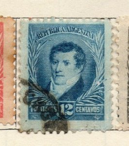 Argentine 1892 Early Issue Fine Used 12c. NW-178887