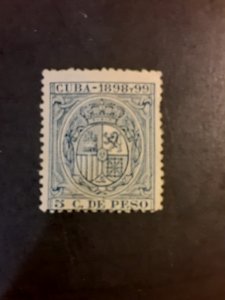 Cuba  Revenue #4  1898-99         MH