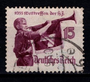 Germany 1935 World Jamboree of 'Hitler Youth', 15pf [Used]