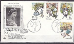 Great Britain, Scott cat. 867-870. Tear of the Child issue. First Day Cover. ^