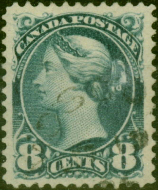 Canadá 1893 8c SG118 pizarra azulado Fine Used 