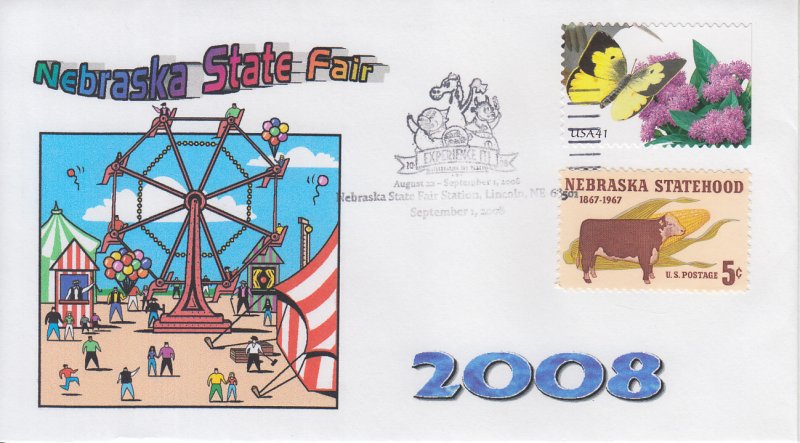 2008  USA Nebraska State Fair Pictorial CG