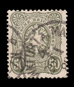 GERMANY STAMP 1880. SCOTT 42. USED. ITEM 1