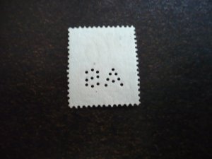 Stamps - Sudan - SG# - A28 - Used Part Set of 1 Stamp Perfin AS