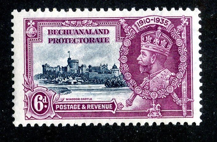 1935 Bechuanaland Sc.# 120 mlh* cv $8 ( 602 BCXX )