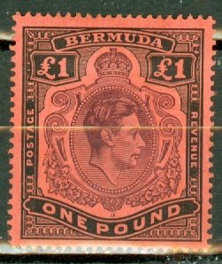 AB: Bermuda 128b mint CV $87.50