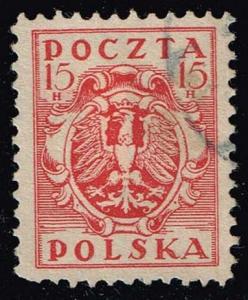 Poland #124 Coat of Arms; Used (0.25)