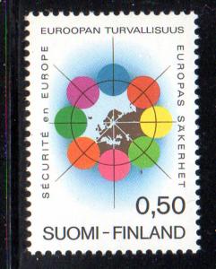 Finland Sc 523 1972 Security Conference stamp NH