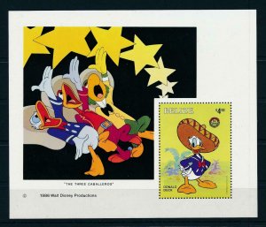 [104855] Belize 1986 Disney art Donald Duck Souvenir Sheet MNH
