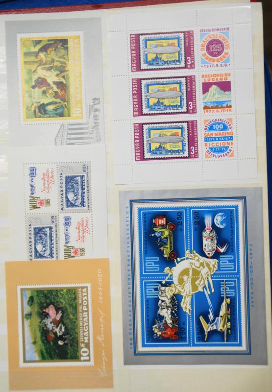 Hungary 33 MNH Souvenir Sheets - Lots of Great Topicals SCV $115