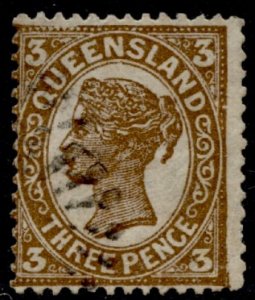 Queensland #117 QV Definitive Wmk.68 Used