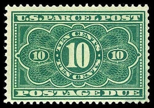 U.S. PARCEL POST DUE JQ4  Mint (ID # 73943)