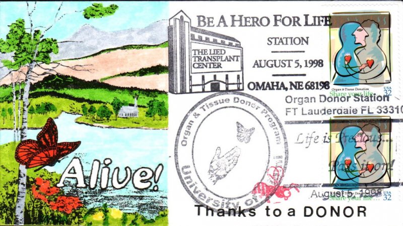 #3227 Organ and Tissue Donation B Line FDC