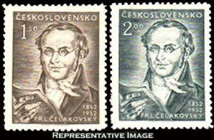 Czechoslovakia Scott 544-545