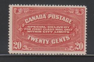 Canada Scott # E2 VF-OG never hinged scv $ 220 ! see pic !