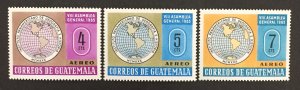 Guatemala 1967 #c356-8, Pan Am Institute, MNH.
