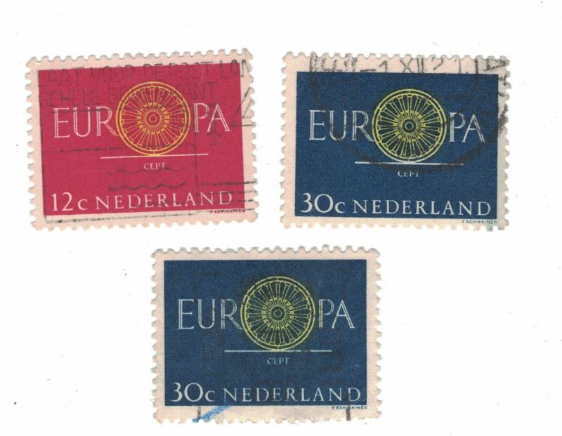 753 - Netherlands (12 C) 1960 - Postage stamps EUROPA Stamps [Set of 2 stamps