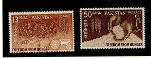 Pakistan #176-177  Single (Complete Set)