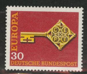 Germany Scott 984 used 1968 Europa stamp