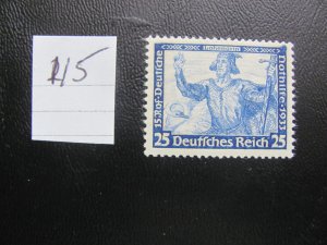 Germany 1933 MNH  SC B56 XF 350 EUROS (115)