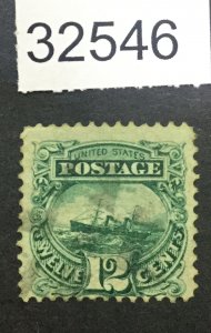 US STAMPS #117 USED LOT #32546