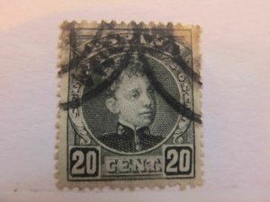 Spain Spain España Spain 1901 King Alfonso XIII 20c fine used stamp A5P1F121-