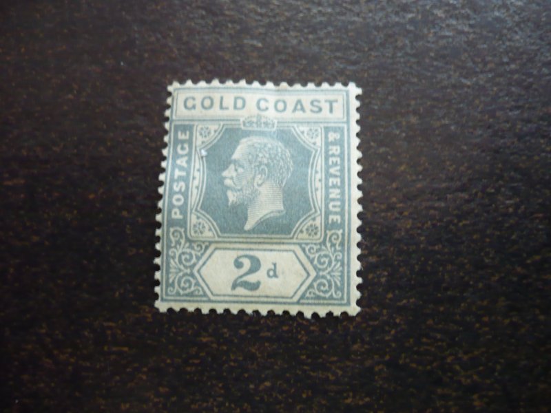 Stamps - Gold Coast - Scott# 86 - Mint Hinged Single Stamp